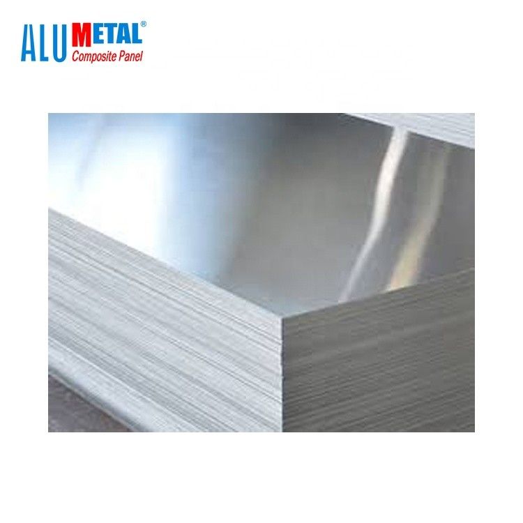 Argent en aluminium enduit anodisé 1570MM du revêtement AA5005 de matériau composite de panneau de noyau