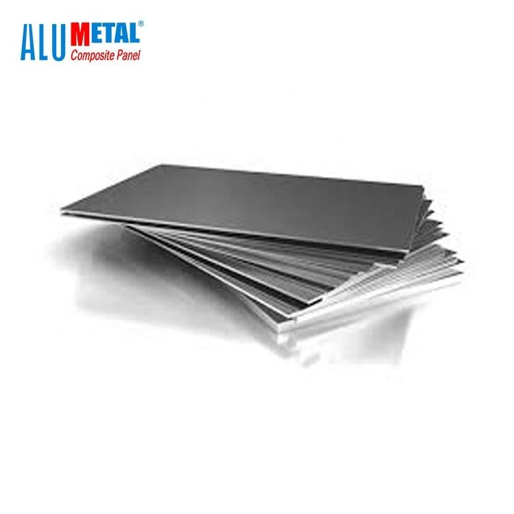 H112 a ridé le noyau en aluminium 5mm de PE de la feuille AA5005 de revêtement de 8mm