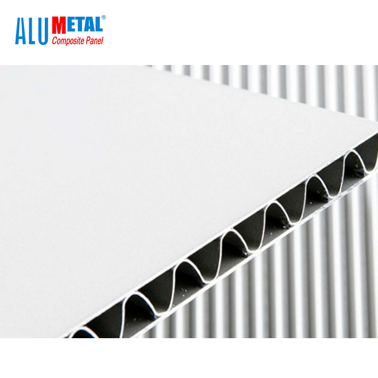 Panneau composé en aluminium ondulé en aluminium de construction du panneau 8mm ACM de 3D 4D